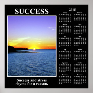 Póster Calendario Demotivacional de 2015: significado del