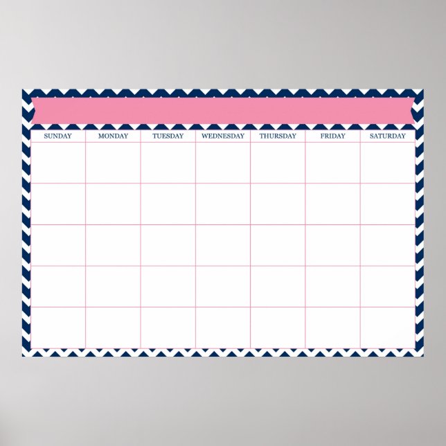 Póster Calendario Gigante (Frente)