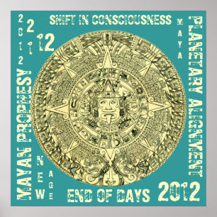 Póster Calendario maya