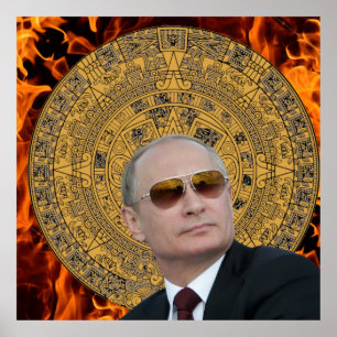 Póster Calendario Maya