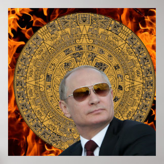 Póster Calendario maya