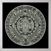 Calendario maya 1 azteca mexicano de soles aztecos