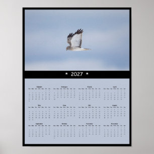 Póster Calendario mural 2027 del Arpón del Norte Silent C