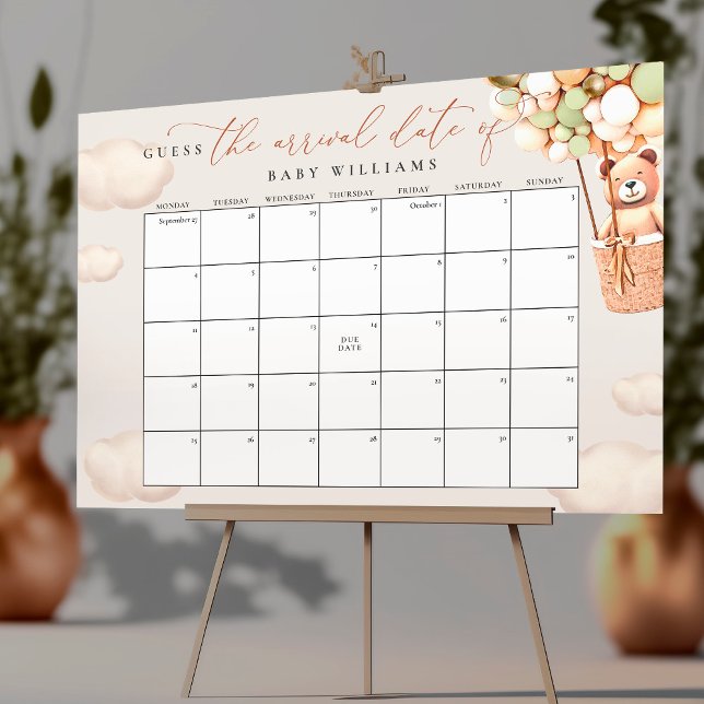 Póster Calendario para Adivinar la Fecha de Nacimiento Po (Subido por el creador)