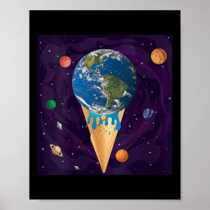 Póster Calentamiento Global de la Mujer, Protección del M