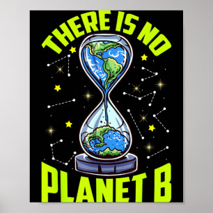 Póster Calentamiento Global Salva La Tierra No Hay Planet