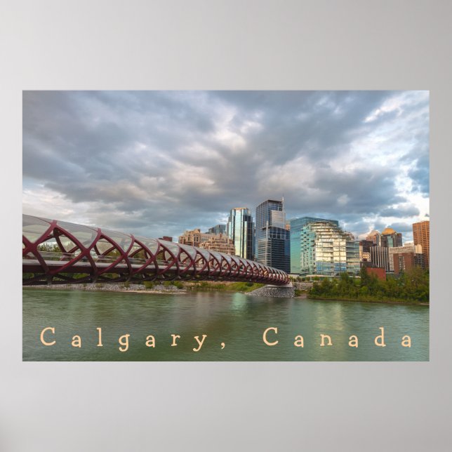 Póster Calgary (Canadá) (Frente)