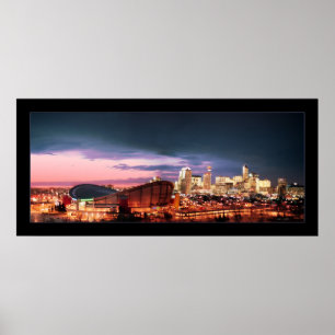 Póster Calgary Chinook & Sunset