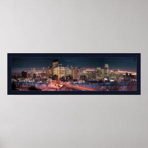 Póster Calgary - el río congelado (confinado)