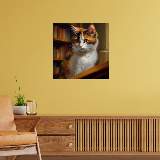 Póster Calico Cat (Salón 2)