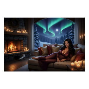 Póster Calidez de las Noches de Invierno