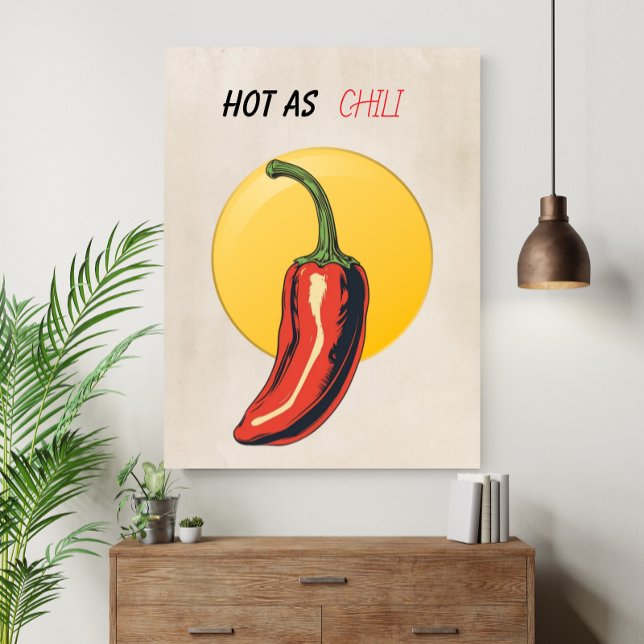 Póster Caliente como Cocina Retro Divertida  (Subido por el creador)