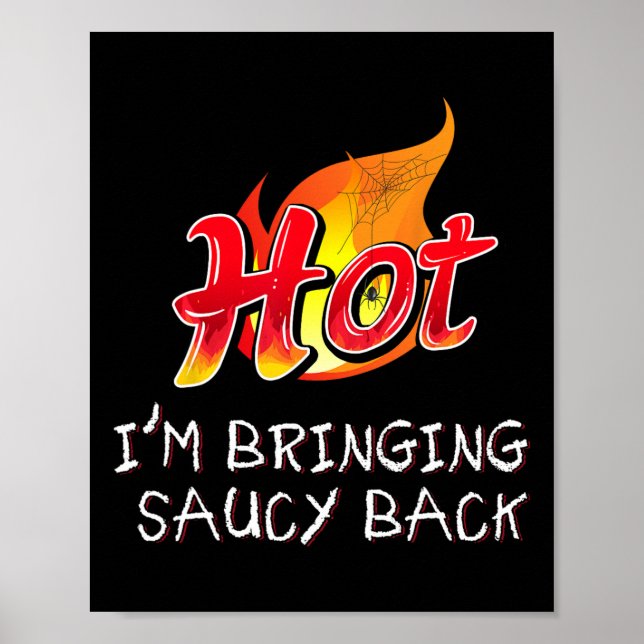 Póster Caliente Soy Extra Spicy Hot Packet Taco Sauce Gro (Frente)