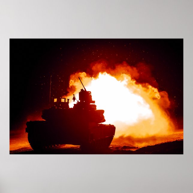 Póster Calificación de artillería (Frente)