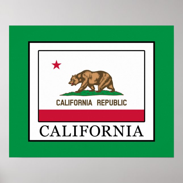 Póster California (Frente)