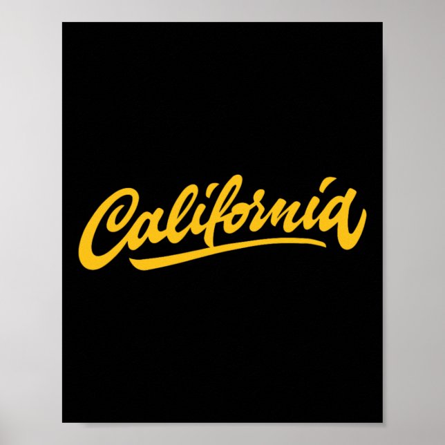 Póster California  (Frente)