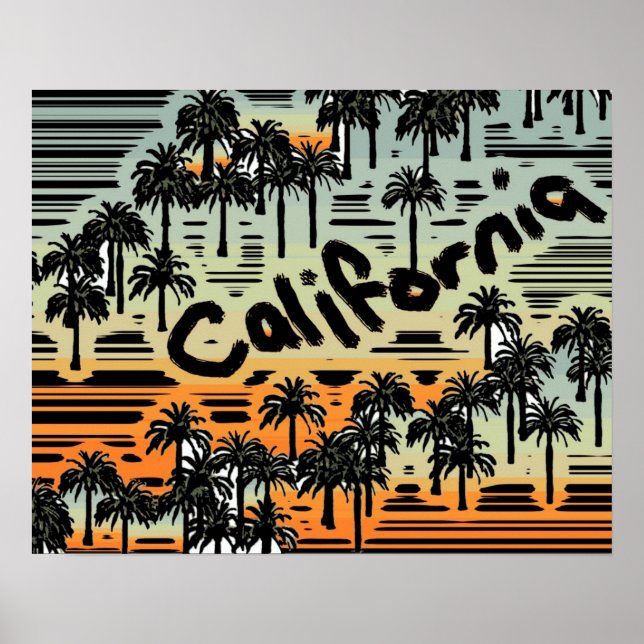 Póster California (Frente)