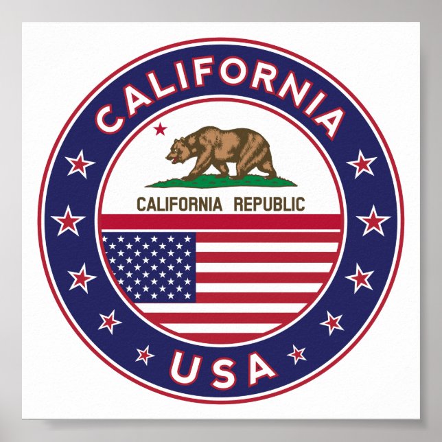 Póster California (Frente)