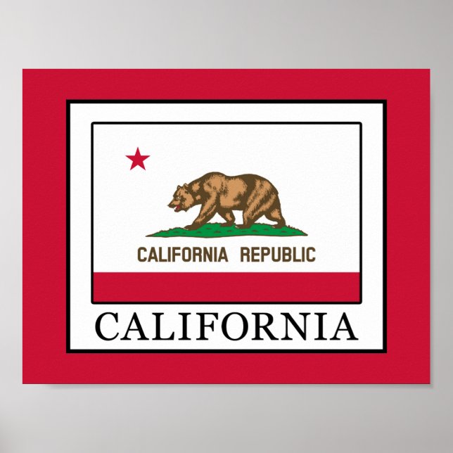 Póster California (Frente)