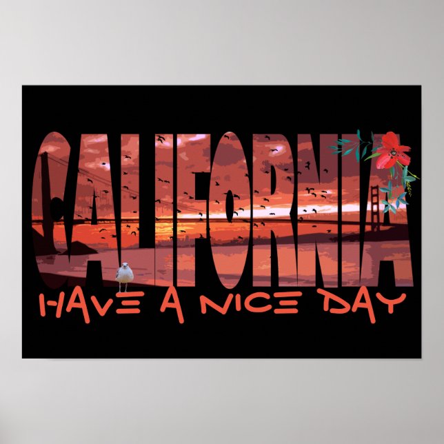 Póster California (Frente)