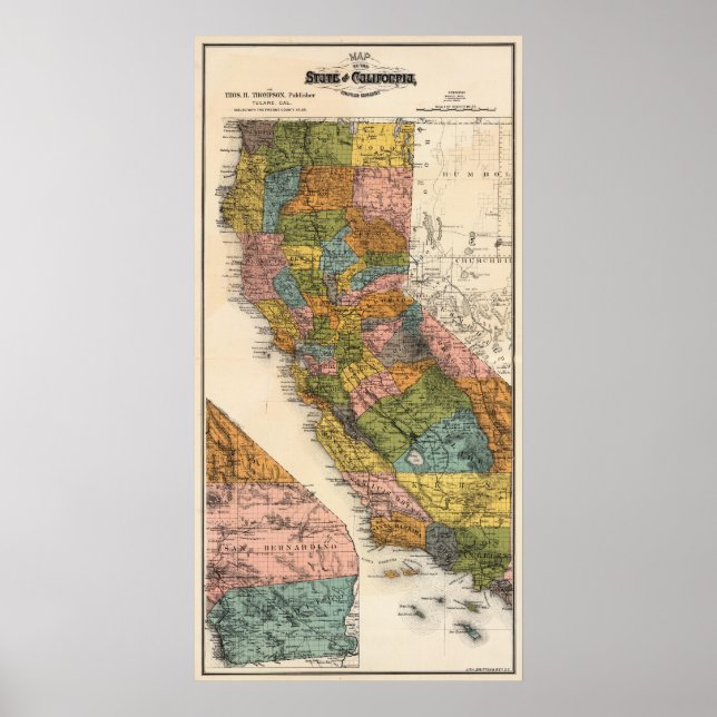 Póster California 4 (Frente)