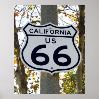 Póster California 66