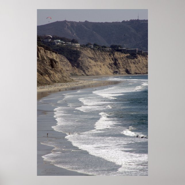 Póster California Coastline (Frente)