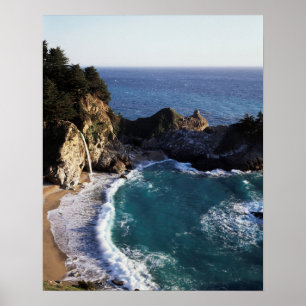 Póster California, Costa de Big Sur, Costa Central 2