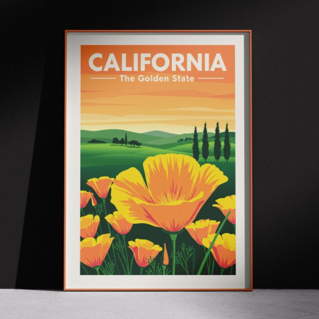 Póster California de Vintage (Subido por el creador)