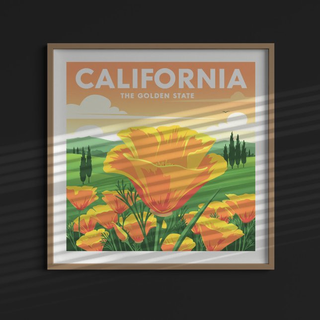 Póster California de Vintage (Subido por el creador)
