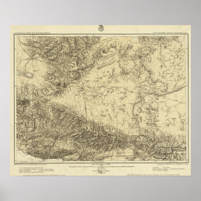 Póster California del Sur (Frente)