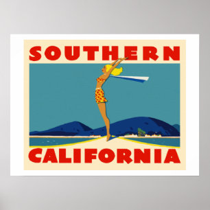 Póster California del Sur