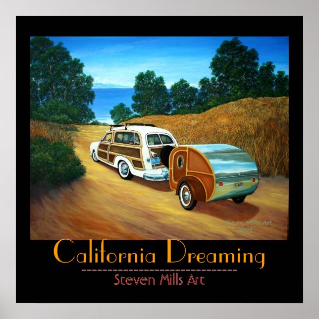 Póster California Dreaming (Frente)