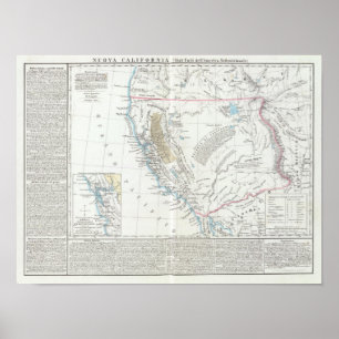 Póster California Estados Unidos