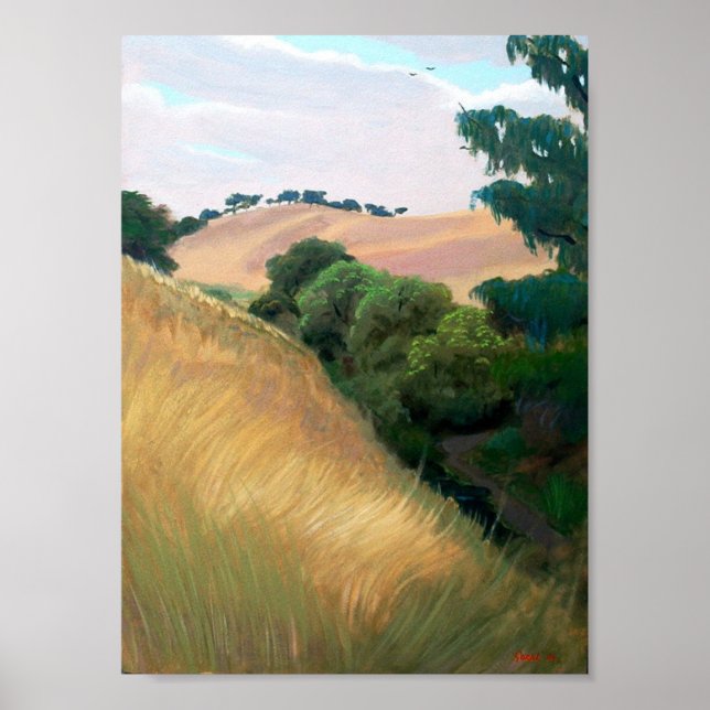 Póster California Hills (Frente)