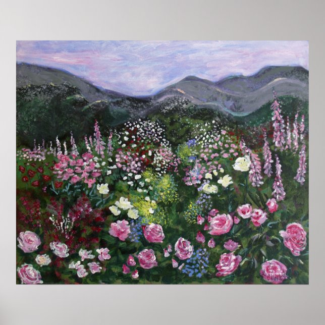 Póster California Meadow (Frente)