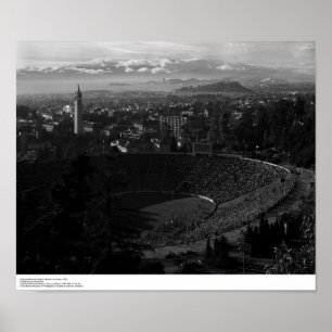 Póster California Memorial Stadium