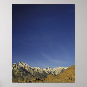 Póster California, Monte Whitney, Bosque Nacional Inyo