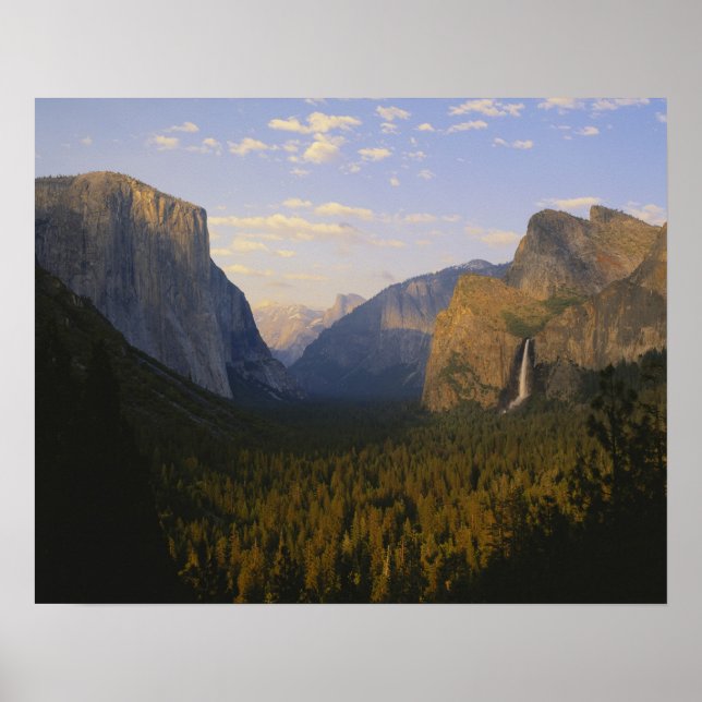 Póster California, parque nacional de Yosemite, Yosemite (Frente)