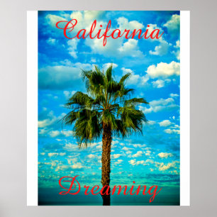 Póster California que soña el poster