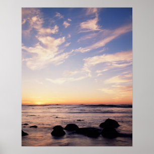 Póster California, San Diego, Sunset Cliffs, Atardecer 7
