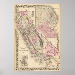 Póster California, San Francisco