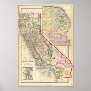Póster California, San Francisco