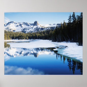 Póster California, Sierra Nevada Montañas 10