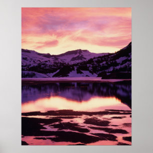 Póster California, Sierra Nevada Montañas 15