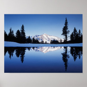 Póster California, Sierra Nevada Montañas, Yosemite 9