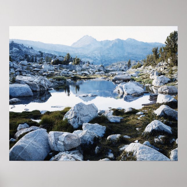 Póster California, Sierra Nevada Mountains 16 (Frente)