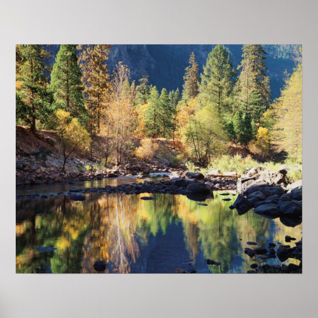 Póster California, Sierra Nevada Mountains, Yosemite 4 (Frente)