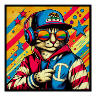 PÓSTER CALIFORNIA SPANGER CAT 4
