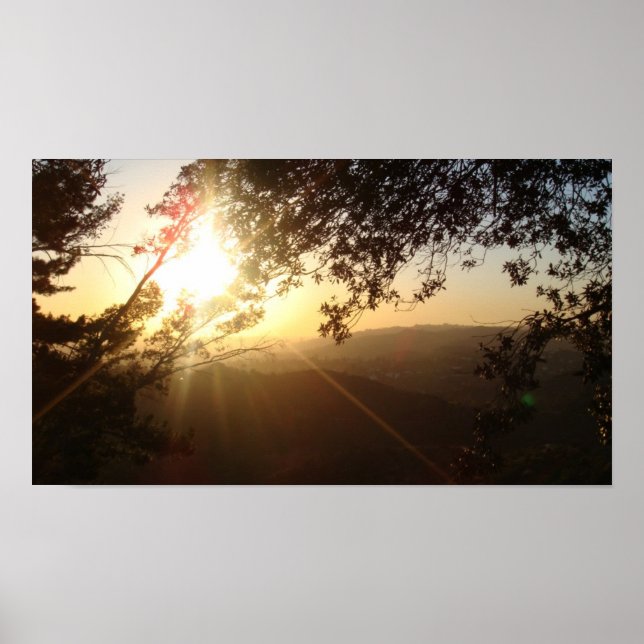Póster California Sunset (Frente)